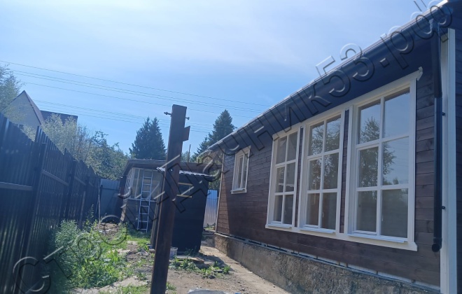 4 Каркасно-щитовой дом Д-28, 6х9м, 54 М², Московская область, Солнечногорский район, СНТ Прогресс-96 (6)